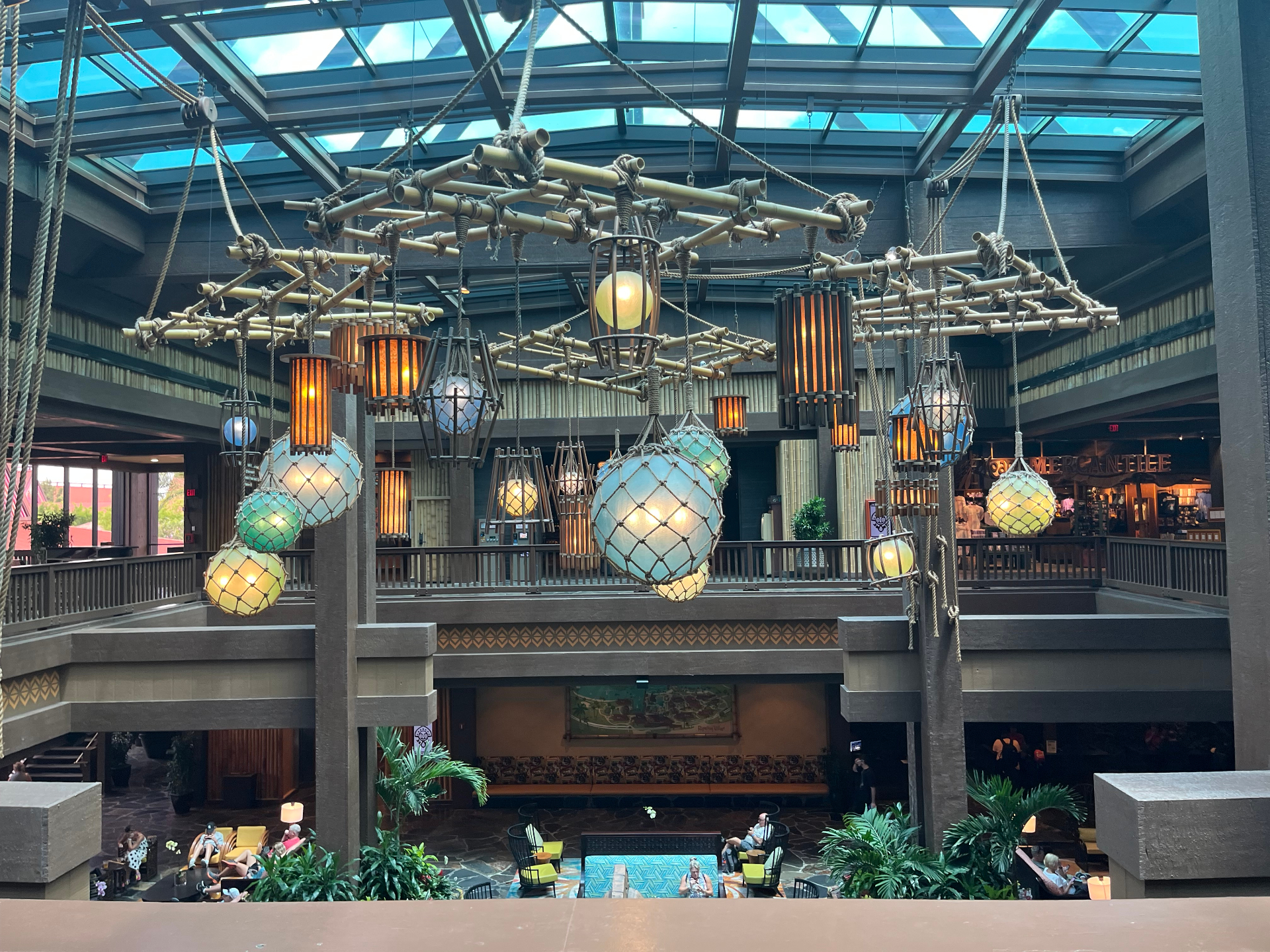 Disney Resort lobby interior